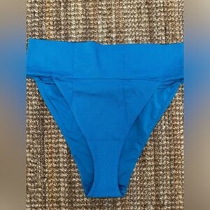 Aerie Vibrant Blue Cheeky Bikini Bottom